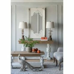 A&B Home Alcott Coffee Table White/Natural - A&B Home