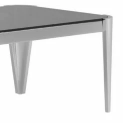 Coffee Table with Glass Tabletop and Metal Legs Silver - Benzara 7 Coffee Table with Glass Tabletop and Metal Legs Silver - Benzara -Coffee Tables Elegant store unnamed file 3239
