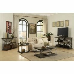 Corbett Occasional Rectangle Cocktail Table Brown - Treasure Trove Accents -Coffee Tables Elegant store unnamed file 3249