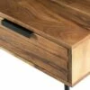 Wood and Metal Coffee Table with Spacious Storage Brown/Black - The Urban Port -Coffee Tables Elegant store unnamed file 3251