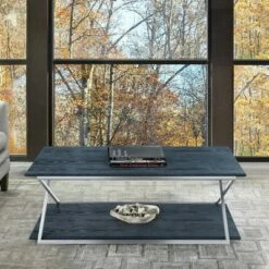 Westlake Veneer Coffee Table Black - Armen Living -Coffee Tables Elegant store unnamed file 3291