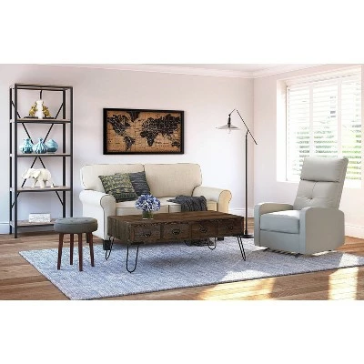 Bryant Coffee Table with Storage Aged Pine - Serta 9 Bryant Coffee Table with Storage Aged Pine - Serta - Image 7