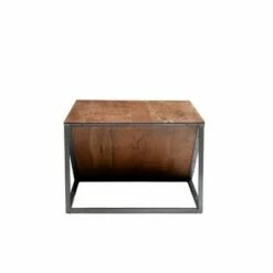 Olivia & May Modern Triangular Coffee Table Brown - Olivia & May -Coffee Tables Elegant store unnamed file 3320