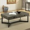 Craddock 2 Drawer Coffee Table Dark Oak - miBasics