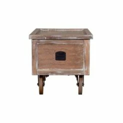 Distressed Mango Wood Trunk Storage Coffee Table with Tray Top and Caster Brown - The Urban Port -Coffee Tables Elegant store unnamed file 3341