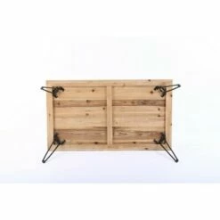 42" Exeter Coffee Table Natural/Black - Summerland Home 19 42" Exeter Coffee Table Natural/Black - Summerland Home -Coffee Tables Elegant store unnamed file 3354