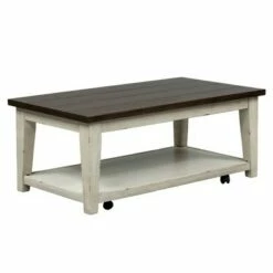 Lancaster Cocktail Table Gray - Liberty Furniture -Coffee Tables Elegant store unnamed file 3368