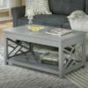 36" Middlebury Wood Coffee Table Gray - Alaterre Furniture -Coffee Tables Elegant store unnamed file 3376