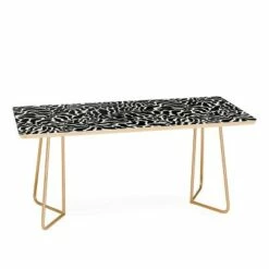 Beshka Kueser Abundance Coffee Table - Deny Designs Gold -Coffee Tables Elegant store unnamed file 3434