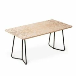Holli Zollinger Esprit Coffee Table - Deny Designs Black -Coffee Tables Elegant store unnamed file 3478
