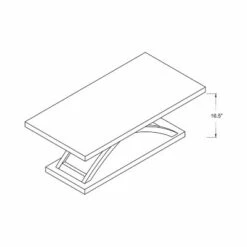 Vinkalla Coffee Table White Oak - miBasics -Coffee Tables Elegant store unnamed file 3493