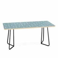 Mirimo Celebration Ciel Coffee Table - Deny Designs Blue/gold -Coffee Tables Elegant store unnamed file 3497