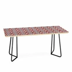Schatzi Brown Merri Diamond Dusty Coffee Table - Deny Designs Purple/black -Coffee Tables Elegant store unnamed file 3527