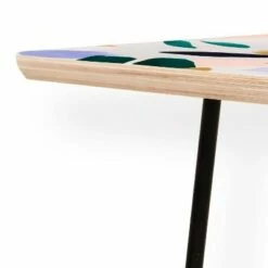 Marta Barragan Camarasa Terrazzo Brushstrokes Coffee Table - Deny Designs Black -Coffee Tables Elegant store unnamed file 3539