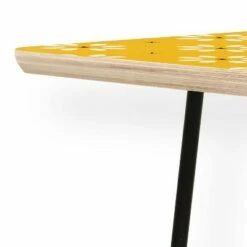 Gale Switzer Daisy Stitch Yellow Coffee Table - Deny Designs Yellow/black -Coffee Tables Elegant store unnamed file 3591