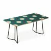 Beshka Kueser Shapes As Flowers Purple Coffee Table - Deny Designs Green/gold -Coffee Tables Elegant store unnamed file 3595