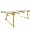 55" Metal Coffee Table - Sagebrook Home Gold -Coffee Tables Elegant store unnamed file 3605