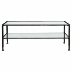 Jamel Rectangular Open Shelf Cocktail Table - Aiden Lane Black 20 Jamel Rectangular Open Shelf Cocktail Table - Aiden Lane Black -Coffee Tables Elegant store unnamed file 361