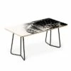 Anita's & Bella's Artwork Palm Leaves Bw Vibes Coffee Table - Deny Designs Black/black -Coffee Tables Elegant store unnamed file 3612