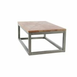 Olivia & May Modern Metal Coffee Table Brown - Olivia & May -Coffee Tables Elegant store unnamed file 3625