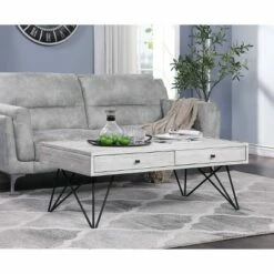 Alvara Court Occasional 2 Drawer Cocktail Table - Treasure Trove Accents White 14 Alvara Court Occasional 2 Drawer Cocktail Table - Treasure Trove Accents White -Coffee Tables Elegant store unnamed file 3654