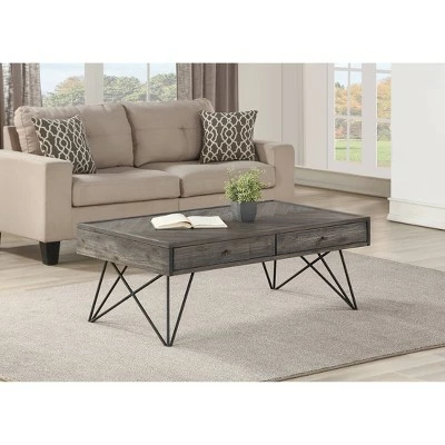 Alvara Court Occasional 2 Drawer Cocktail Table - Treasure Trove Accents White 6 Alvara Court Occasional 2 Drawer Cocktail Table - Treasure Trove Accents White - Image 4