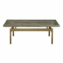 Huntington Cocktail Table Weathered Gray - Treasure Trove Accents