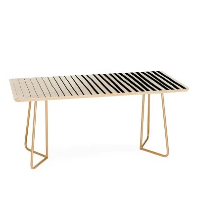 Alisa Galitsyna Vertical Lines Coffee Table - Deny Designs Black 7 Alisa Galitsyna Vertical Lines Coffee Table - Deny Designs Black - Image 5