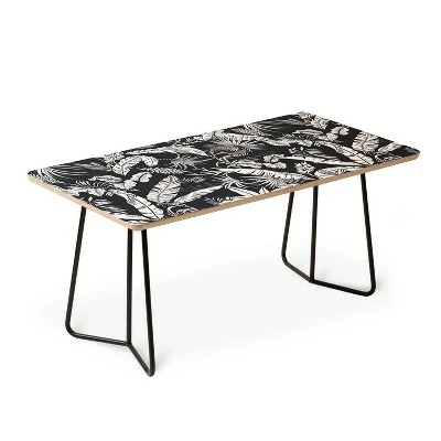 Marta Barragan Camarasa Jungle Coffee Table - Deny Designs Black 4 Marta Barragan Camarasa Jungle Coffee Table - Deny Designs Black - Image 2
