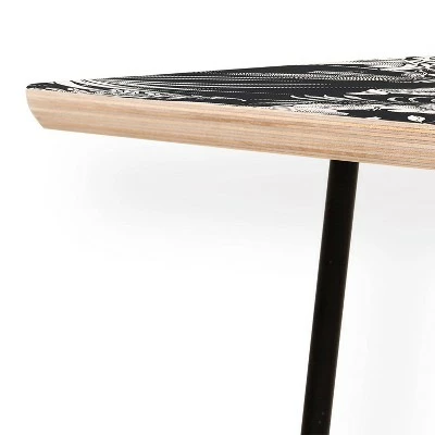 Marta Barragan Camarasa Jungle Coffee Table - Deny Designs Black 5 Marta Barragan Camarasa Jungle Coffee Table - Deny Designs Black - Image 3