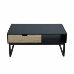 Bryson Two-Tone Lift Top with Storage Coffee Table Black - Teamson Home -Coffee Tables Elegant store unnamed file 3730
