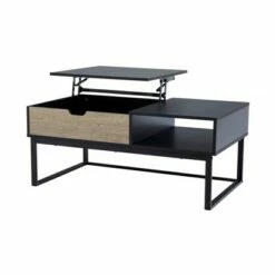 Bryson Two-Tone Lift Top with Storage Coffee Table Black - Teamson Home -Coffee Tables Elegant store unnamed file 3731