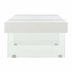 Jacob Glass Coffee Table - Safavieh White -Coffee Tables Elegant store unnamed file 374