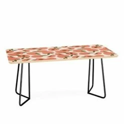 Alisa Galitsyna Peach Harvest Coffee Table - Deny Designs Orange/gold -Coffee Tables Elegant store unnamed file 3752