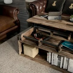 Natale Lift Top Coffee Table - miBasics Vintage Gray Oak -Coffee Tables Elegant store unnamed file 3782