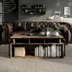 Natale Lift Top Coffee Table - miBasics Vintage Gray Oak -Coffee Tables Elegant store unnamed file 3784