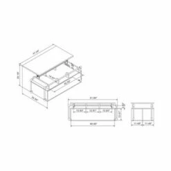 Natale Lift Top Coffee Table - miBasics Vintage Gray Oak -Coffee Tables Elegant store unnamed file 3785