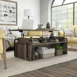 Natale Lift Top Coffee Table - miBasics Vintage Gray Oak -Coffee Tables Elegant store unnamed file 3787