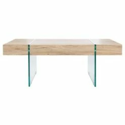 Jacob Glass Coffee Table - Safavieh White -Coffee Tables Elegant store unnamed file 379