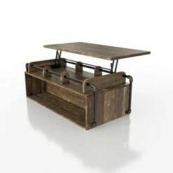 Natale Lift Top Coffee Table - miBasics Vintage Gray Oak -Coffee Tables Elegant store unnamed file 3791