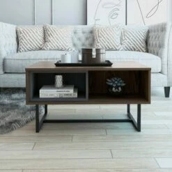 Vernal Coffee Table - RST Brands Walnut