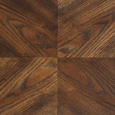 Elm Lane Farmhouse Modern Wood Round Coffee Table 40" Wide Dark Brown Crossed for Spaces Living Room Home House Home House Office 4 Elm Lane Farmhouse Modern Wood Round Coffee Table 40" Wide Dark Brown Crossed for Spaces Living Room Home House Home House Office - Image 2