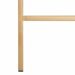 Prague Round Coffee Table Light Gray Oak/Gold - Safavieh -Coffee Tables Elegant store unnamed file 3921