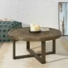 Cohutta Boho Handcrafted Embossed Coffee Table Gold - Christopher Knight Home -Coffee Tables Elegant store unnamed file 3922