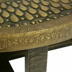 Cohutta Boho Handcrafted Embossed Coffee Table Gold - Christopher Knight Home 13 Cohutta Boho Handcrafted Embossed Coffee Table Gold - Christopher Knight Home -Coffee Tables Elegant store unnamed file 3927