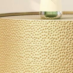 Braeburn Modern Round Coffee Table - Christopher Knight Home Gold -Coffee Tables Elegant store unnamed file 3931