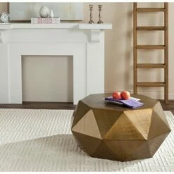 Astrid Coffee Table - Safavieh Copper