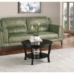 American Heritage Round Coffee Table - Breighton Home White