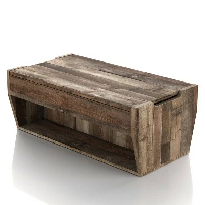 Hadrien Lift Top Coffee Table - miBasics Reclaimed Barnwood 17 Hadrien Lift Top Coffee Table - miBasics Reclaimed Barnwood - Image 15