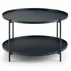 Lipton Metal Coffee Table - WyndenHall Black -Coffee Tables Elegant store unnamed file 3999